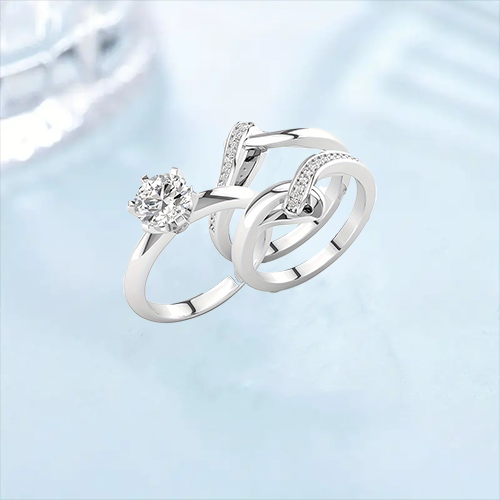 VOPU 1 CARAT MOISSANITE RING IS STYLISH AND ELEGANT FOR MAN AND WOMEN